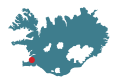 Map of Iceland - Akranes